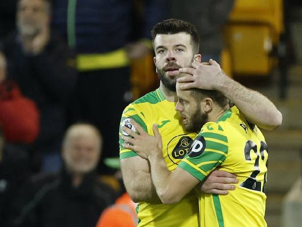 Đội hình ra sân chính thức Norwich vs Man City, 0h30 ngày 13/2