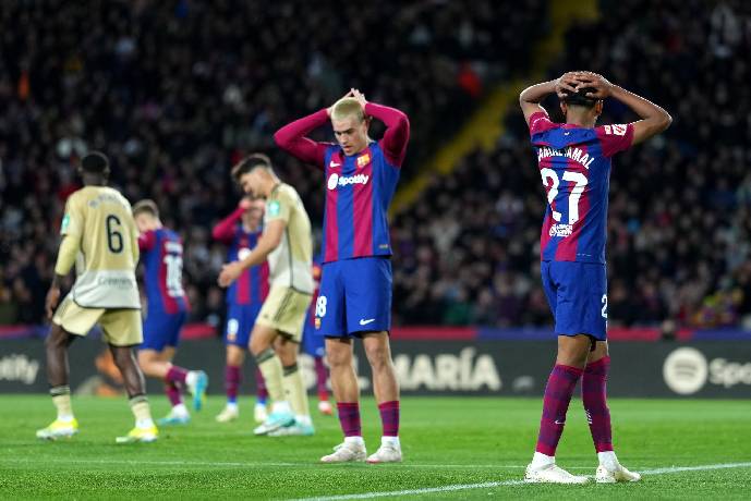 Thống kê kém cỏi cho thấy Barca tệ nhất trong 5 giải hàng đầu châu Âu