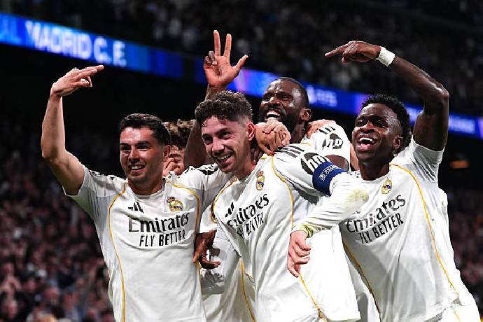 Kết quả cúp C1 châu Âu đêm qua: Real Madrid đại thắng Man City