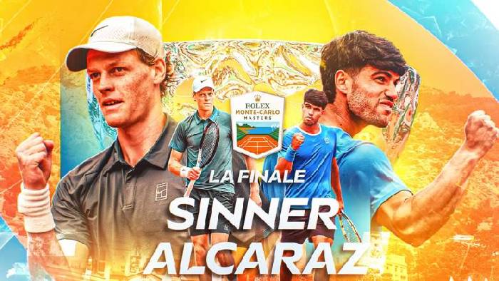 Lịch sử đối đầu Alcaraz vs Sinner trước Chung kết Monte Carlo Masters 2026