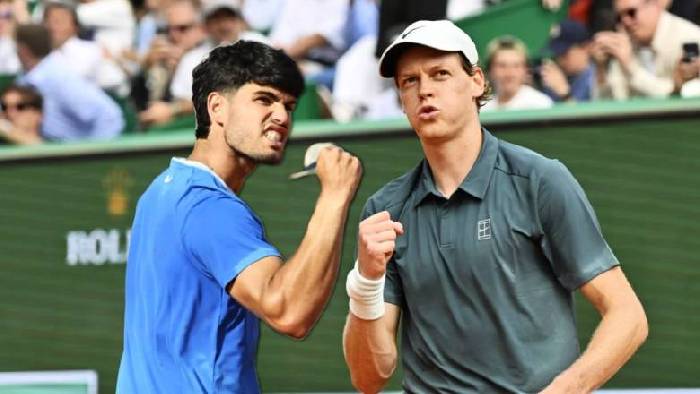 Link trực tiếp tennis Alcaraz vs Sinner - Chung kết Monte Carlo Masters, 20h00 ngày 12/4