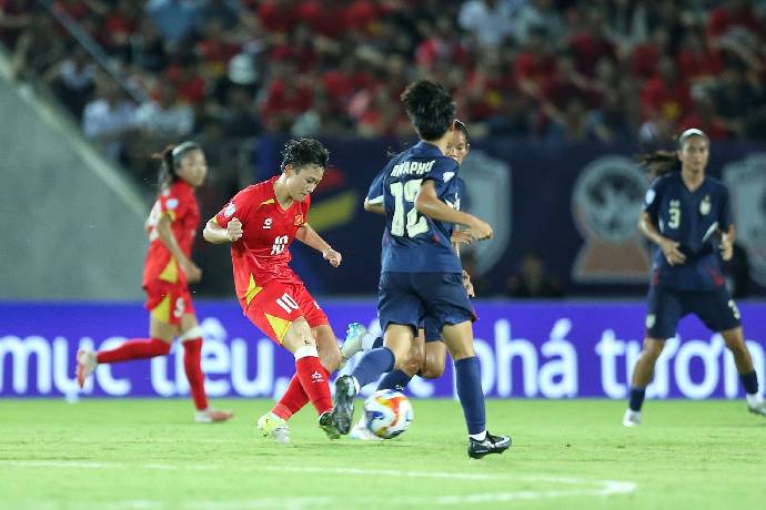 Đánh bại Thái Lan, tuyển nữ Việt Nam giành ngôi đầu bảng