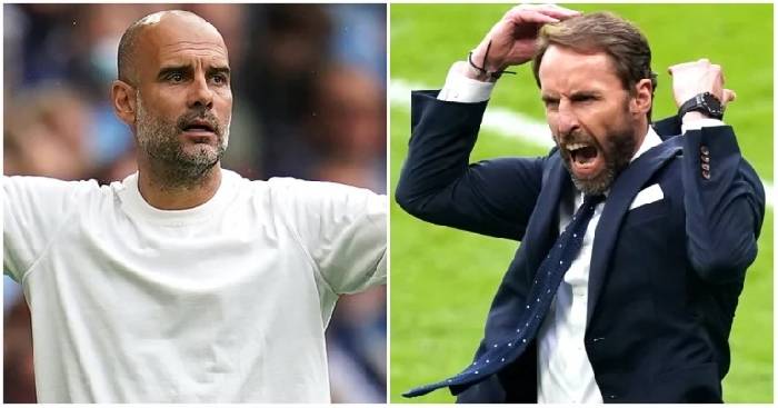 Nh&igrave;n kh&oacute; chịu, Pep 'l&ecirc;n lớp' Cửa Nam c&aacute;ch d&ugrave;ng sao Man City