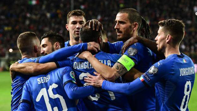Tỷ lệ bóng đá VL EURO hôm nay 12/10: Italia vs Hy Lạp