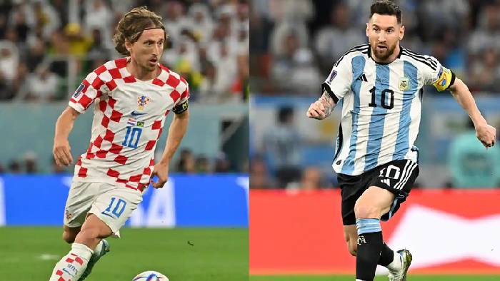 Đội h&igrave;nh kết hợp Argentina vs Croatia, 2h ng&agrave;y 14/12