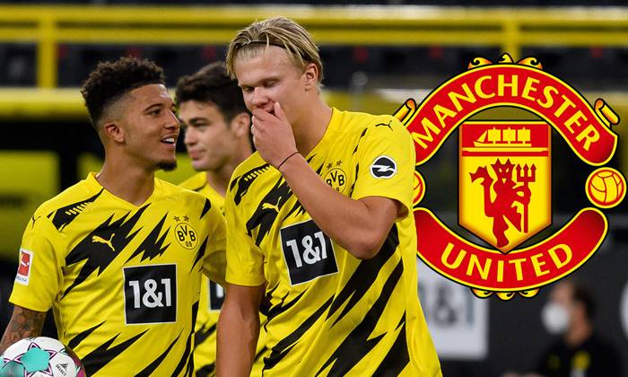 MU chọn ai giữa Jadon Sancho và Erling Haaland?