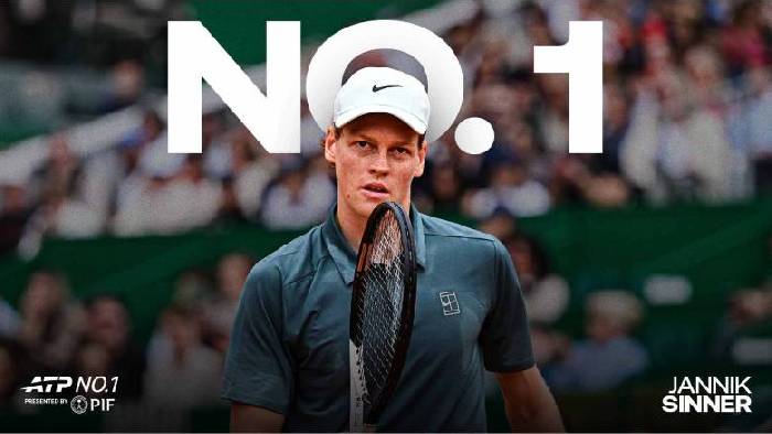 Sinner chính thức đòi lại ngôi số 1 thế giới từ Alcaraz sau Monte Carlo Masters