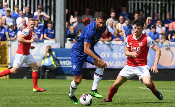 Kết quả St Patrick's Athletic vs Chelsea. Kết quả b&oacute;ng đ&aacute; giao hữu