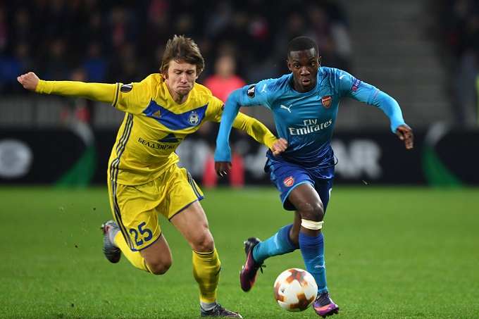Nhận định BATE Borisov vs Arsenal 00h55, 15/02 (UEFA Europa League)