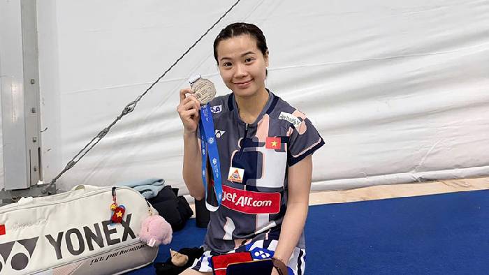 Thùy Linh thắng Sindhu ở vòng 1 giải cầu lông Ấn Độ Mở rộng 2026