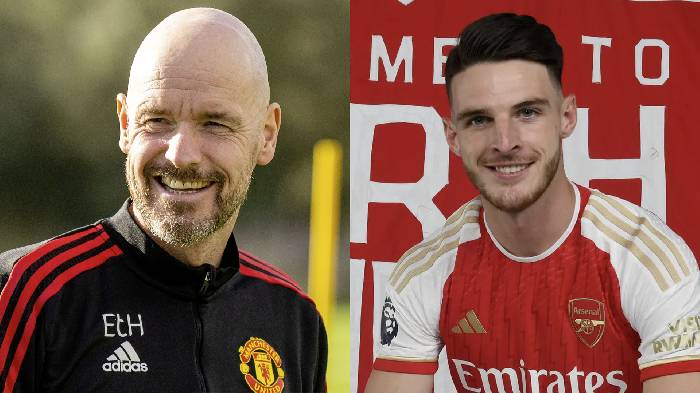 Man United bất ngờ hưởng lợi từ vụ Declan Rice tới Arsenal