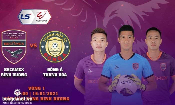 Video B.Bình Dương 1-0 Thanh Hóa: Định đoạt bởi siêu phẩm