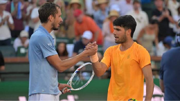 Medvedev: ‘Với tôi, đánh bại Alcaraz ở bán kết đã là vô địch rồi’
