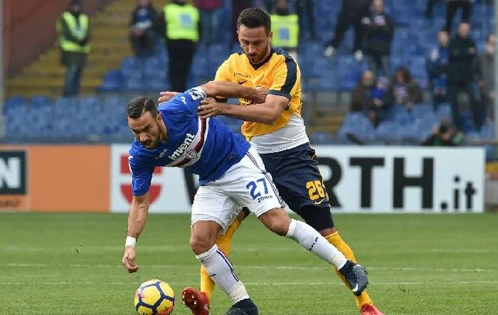 Nhận định Sampdoria vs Hellas Verona, 20h00 ngày 17/4
