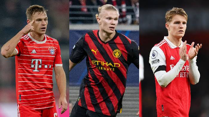 Đội hình xuất sắc nhất châu Âu 2023 tính đến thời điểm hiện tại