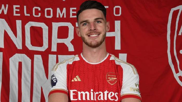 Declan Rice hé lộ người khiến anh kiên quyết gia nhập Arsenal