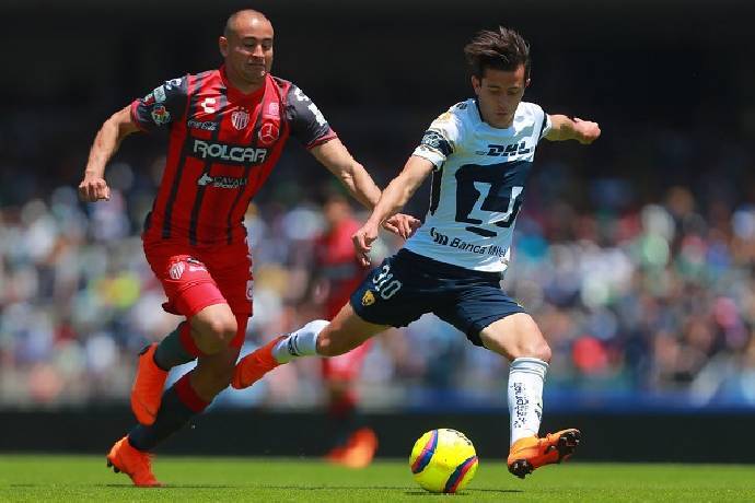 Phân tích kèo hiệp 1 Necaxa vs UNAM Pumas, 9h ngày 18/8