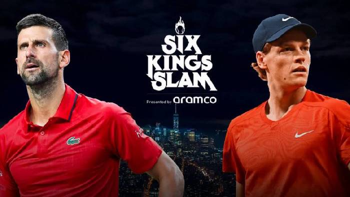 Link trực tiếp tennis Sinner vs Djokovic - Bán kết 6 Kings Slam, 1h00 ngày 17/10