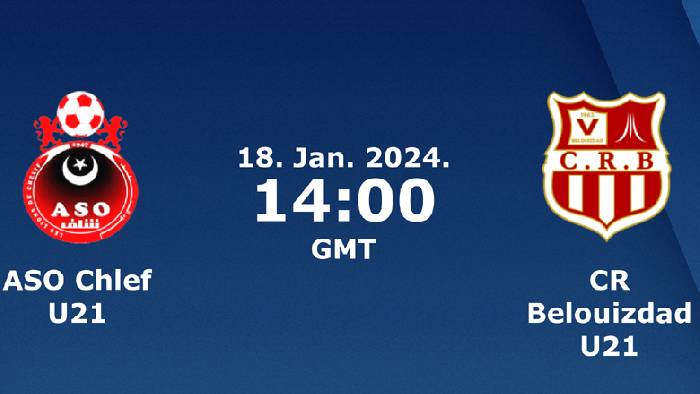 Nhận định, soi kèo U21 Chlef vs U21 CR Belouizdad, 21h00 ngày 18/1