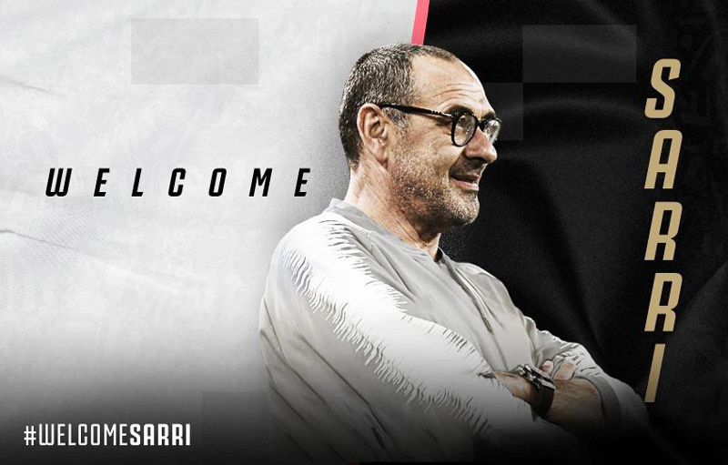 Maurizio Sarri CHÍNH THỨC là HLV trưởng Juventus