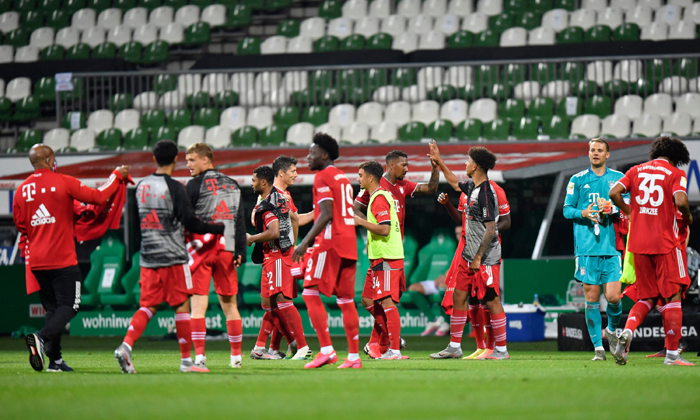 Bayern Munich vô địch Bundesliga sớm 2 vòng đấu