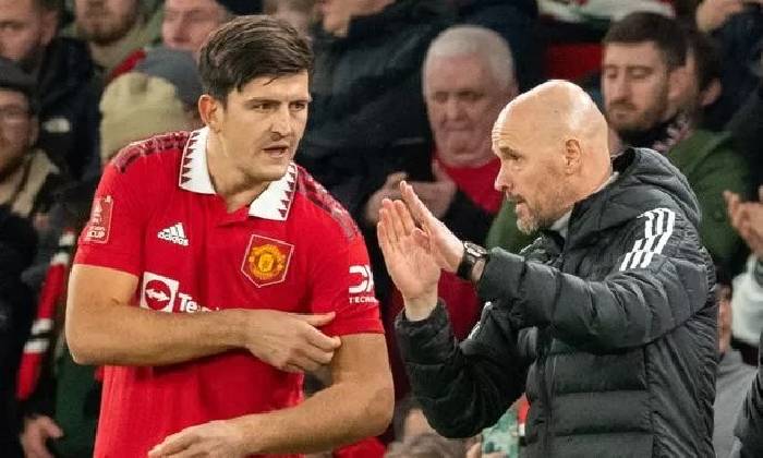 Maguire: 'Tôi thực sự rất buồn với quyết định đó của Ten Hag'