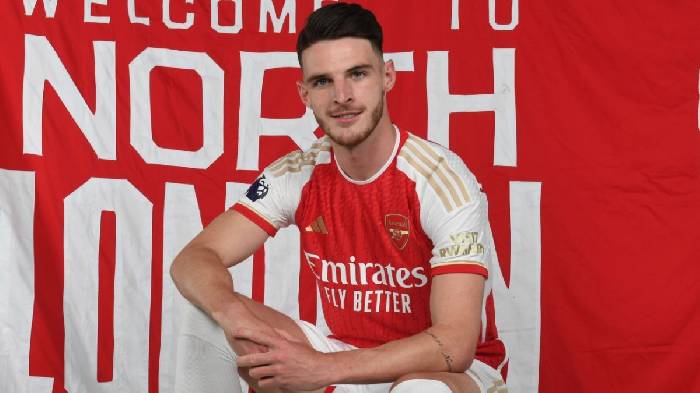Thống kê 'phi thường' cho biết vì sao Declan Rice có giá 105 củ