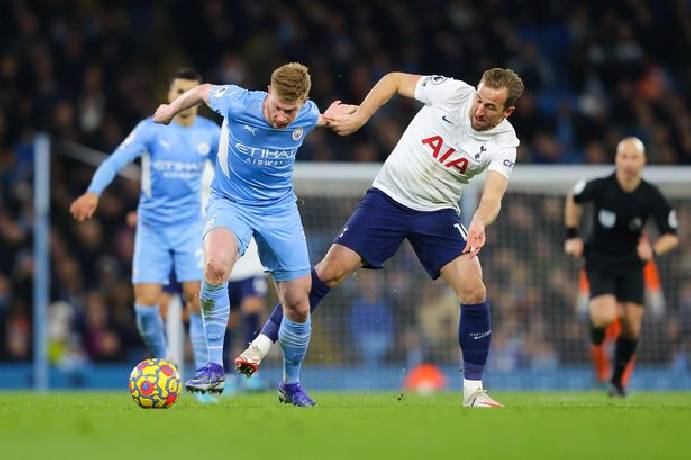 Biến động tỷ lệ kèo Man City vs Tottenham, 3h ngày 20/1