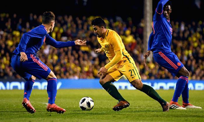 Nhận định, soi k&egrave;o Colombia vs Australia, 8h00 ng&agrave;y 19/11: Chuột r&uacute;t