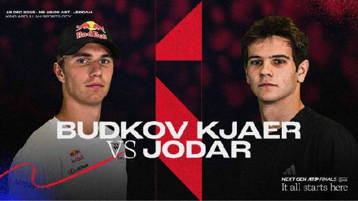 Nhận định tennis Budkov Kjaer vs Landaluce - Vòng bảng Next Gen ATP Finals, 23h00 ngày 18/12