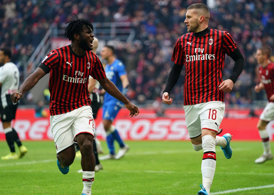 Kết quả AC Milan vs Udinese, 18h30 ngày 19/1