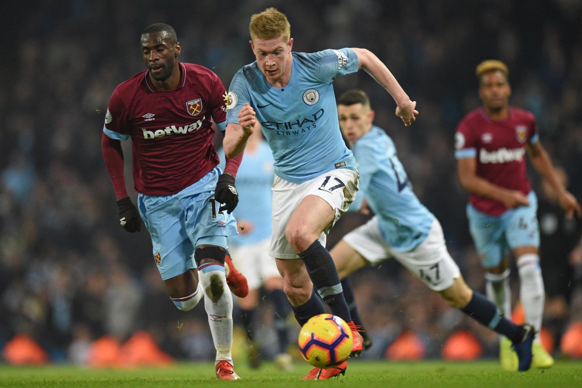 Tỷ lệ bóng đá hôm nay 19/2: Man City vs West Ham