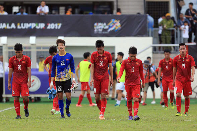 U22 Việt Nam rơi xuống nhóm hạt giống cuối cùng tại Sea Games 30