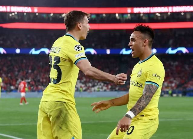 Đội hình ra sân chính thức Inter Milan vs Benfica, 2h ngày 20/4 (cập nhật)