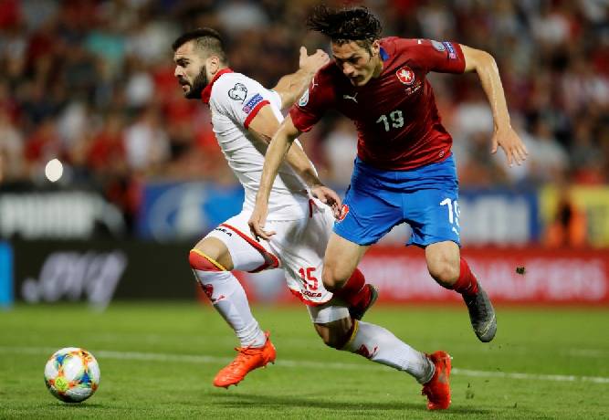 Phân tích kèo hiệp 1 Montenegro vs CH Séc, 23h00 ngày 20/6