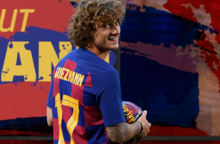 Antoine Griezmann chưa thể lấy số 7 ở Barcelona