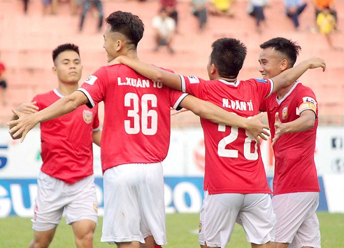 Hồng Lĩnh H&agrave; Tĩnh ch&iacute;nh thức l&ecirc;n V.League 2020 ở v&ograve;ng 19 hạng Nhất QG 2019?