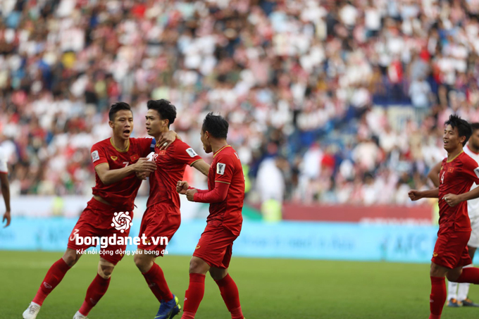 Kết quả tỷ số Việt Nam vs Jordan, v&ograve;ng 1/8 Asian Cup 2019