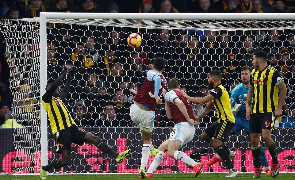 Video Watford 0-0 Burnley (Premier League, Ngoại hạng Anh vòng 23)