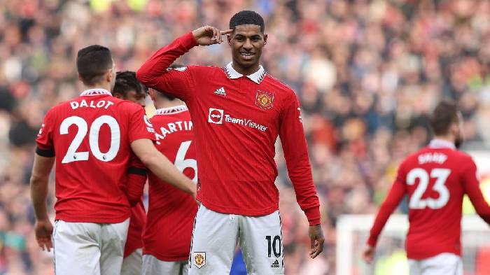 Lập cú đúp vào lưới Leicester, Rashford nhanh chóng xác điều này