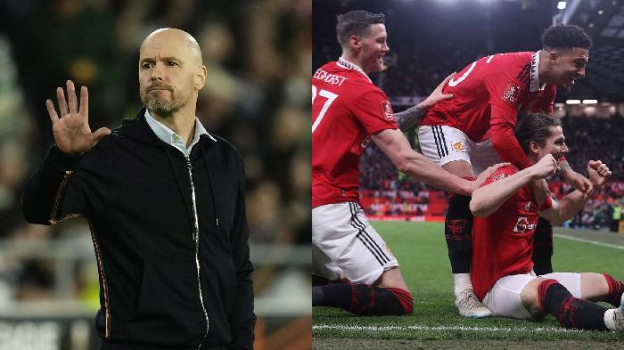 Bruno lập cú đúp, nhưng đây mới là 3 cầu thủ được Ten Hag khen ngợi