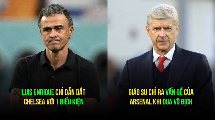 Bản tin sáng 20/4: Wenger chỉ ra vấn đề của Arsenal; Enrique ra điều kiện với Chelsea