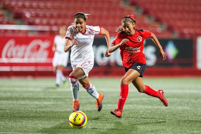 Nhận định, soi kèo Nữ Club Tijuana vs Nữ Toluca, 10h10 ngày 21/8