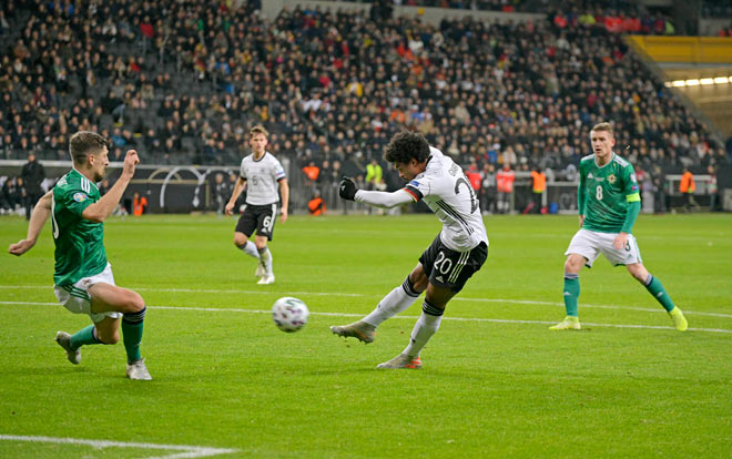 Kết quả bóng đá ngày 20/11: Đức hủy diệt Bắc Ailen, Bỉ bắt nạt Đảo Síp