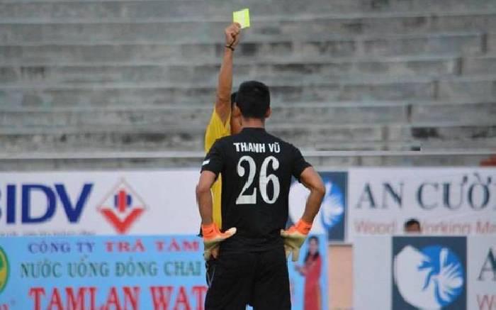 Cần Thơ treo giò thủ môn Thanh Vũ 2 trận