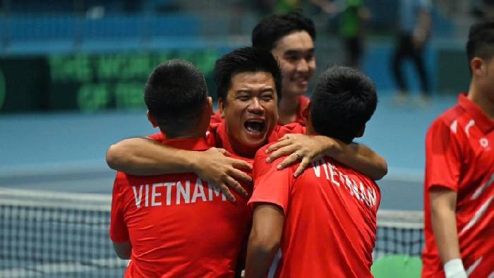 Thắng kịch tính Sri Lanka, ĐT quần vợt Việt Nam trụ hạng thành công tại nhóm III Davis Cup