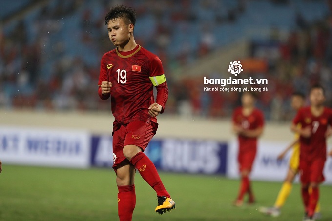 U22 Việt Nam tại SEA Games 30: Quang Hải từng ghi bàn thắng đầu tiên cho ĐTQG trên sân cỏ nhân tạo