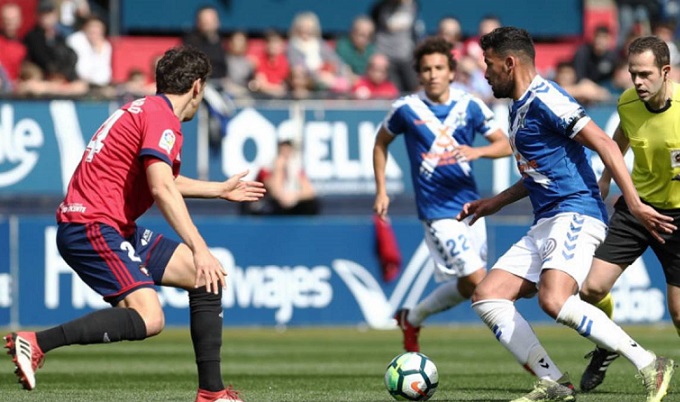 Nhận định Tenerife vs Osasuna 03h00, 23/03 (Hạng 2 Tây Ban Nha)