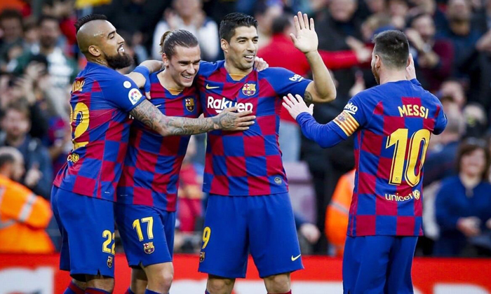 Barcelona bất bại trên sân nhà trong năm 2019