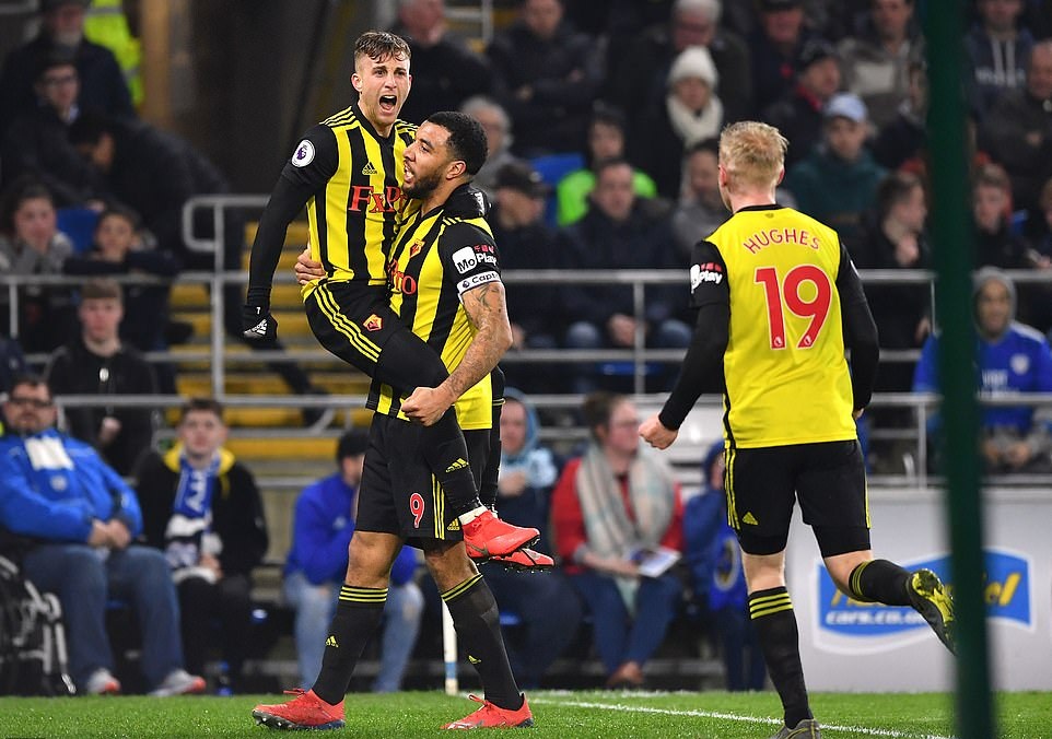 Video Cardiff City 1-5 Watford (Premier League, Ngoại hạng Anh vòng 27)